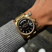 Rolex Day-Date "Black Index" ref. 228238
