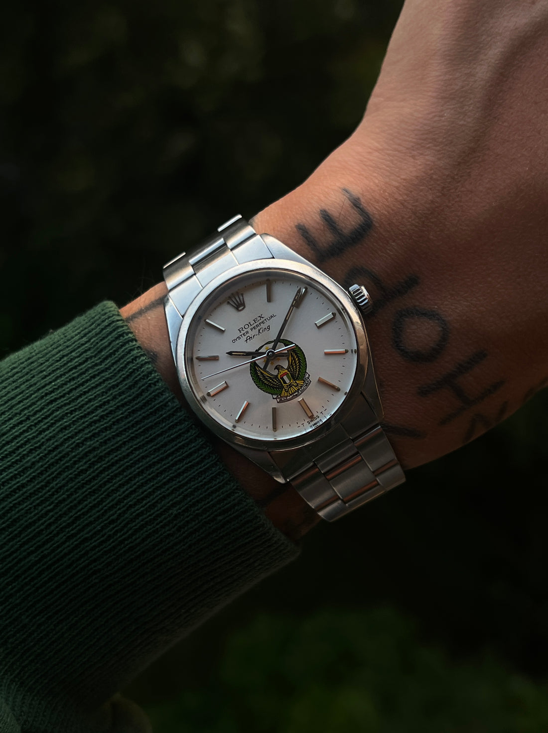 Rolex Air-King "UAE Armed Forces" ref. 5500