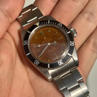 Rolex Submariner "Tropical Big Crown 4-liner" ref. 6538