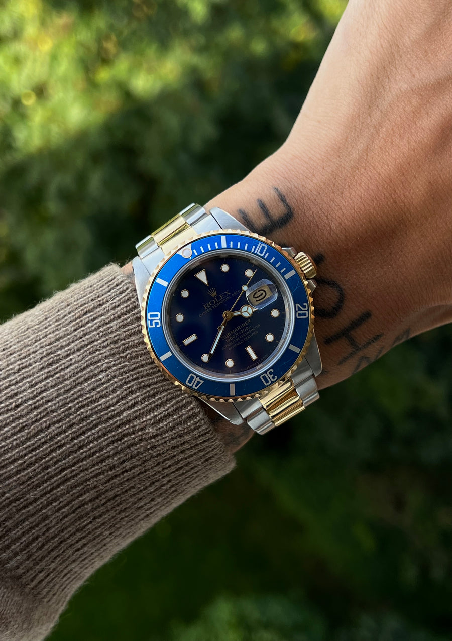 Rolex Submariner Date "Tropical Bluesy" ref. 16613