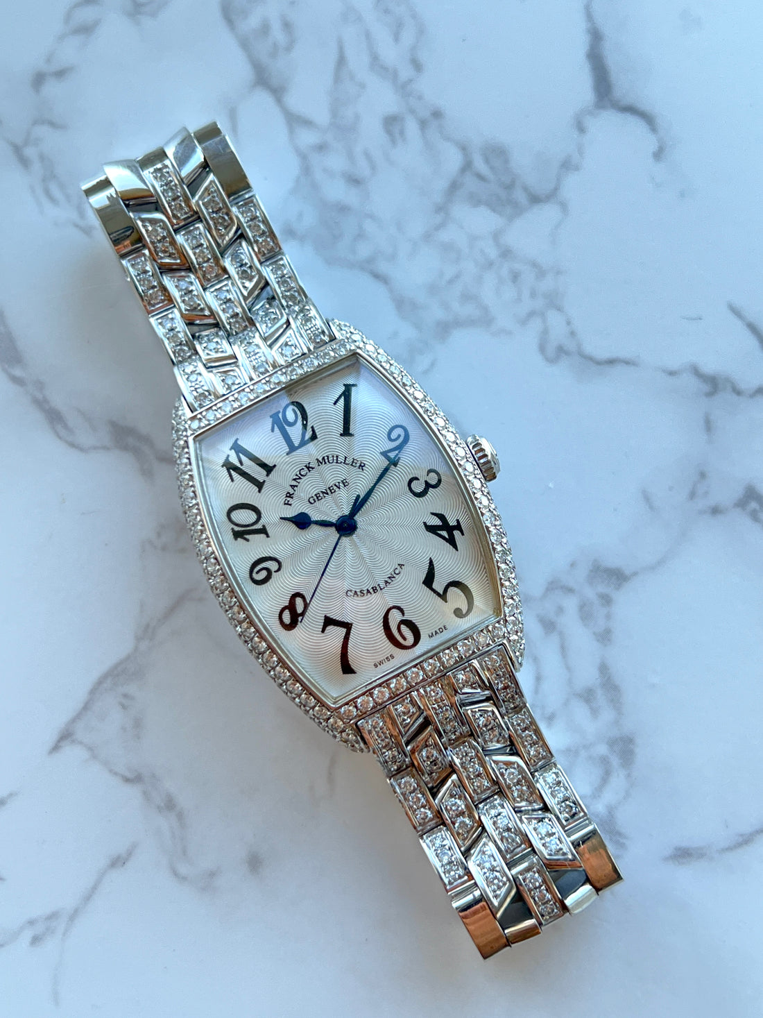 Franck Muller Sunset "Factory Diamonds" ref. 6850 SC D