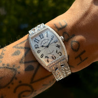 Franck Muller Sunset "Factory Diamonds" ref. 6850 SC D