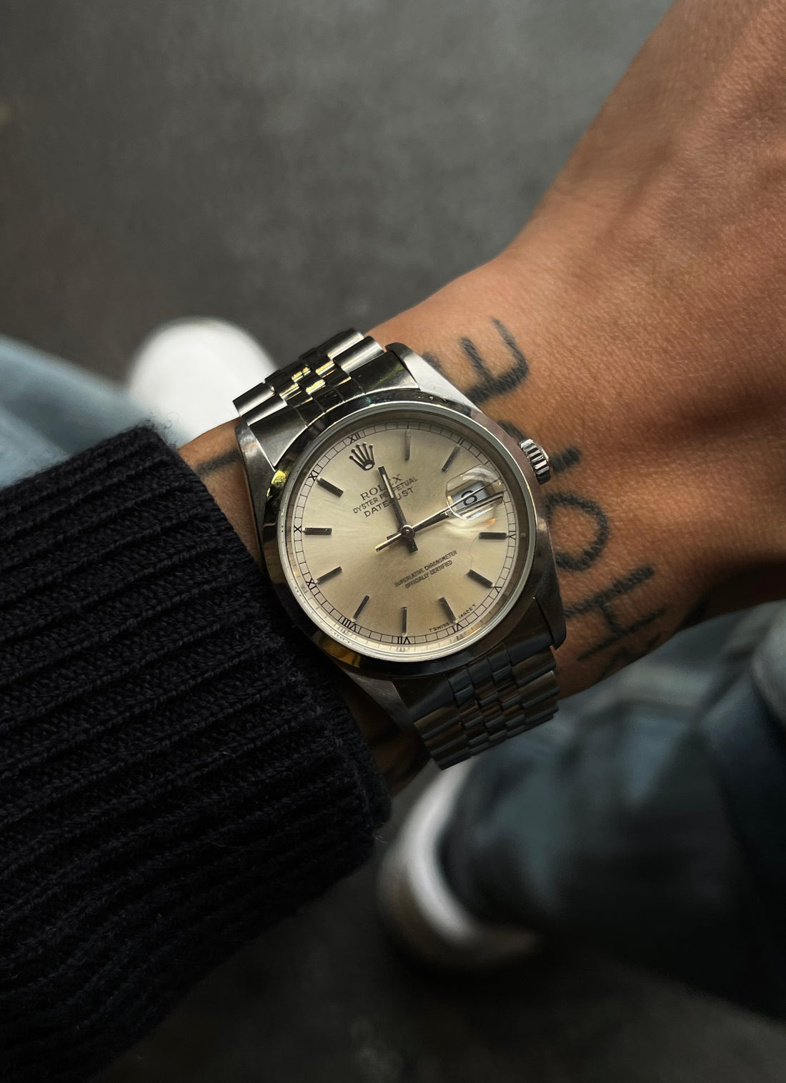 Rolex Datejust “Smooth Bezel” ref. 16200