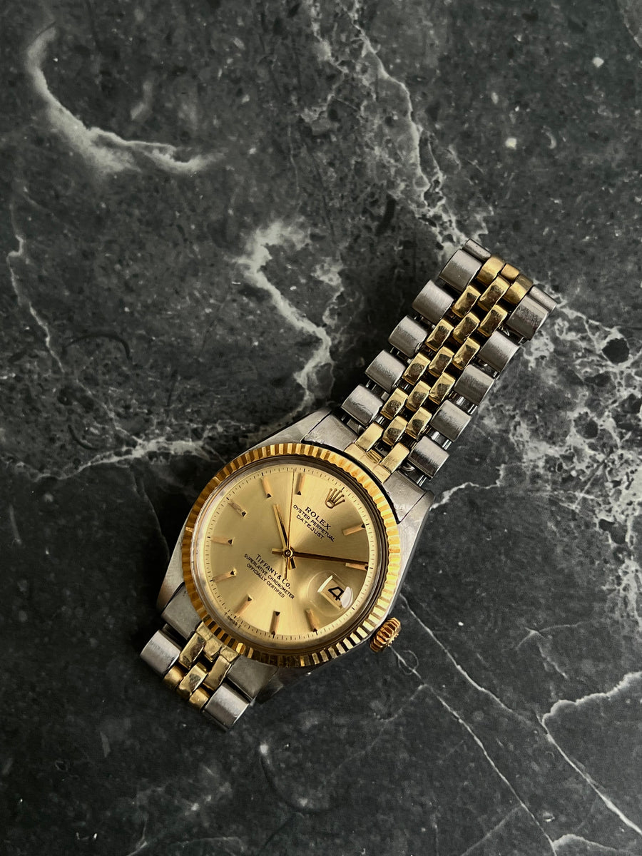 Tosix Rolex Datejust “Two-Tone Tiffany & Co.” ref. 1601 – 12tosix