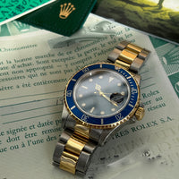 Rolex Submariner Date "Tropical Bluesy" ref. 16613