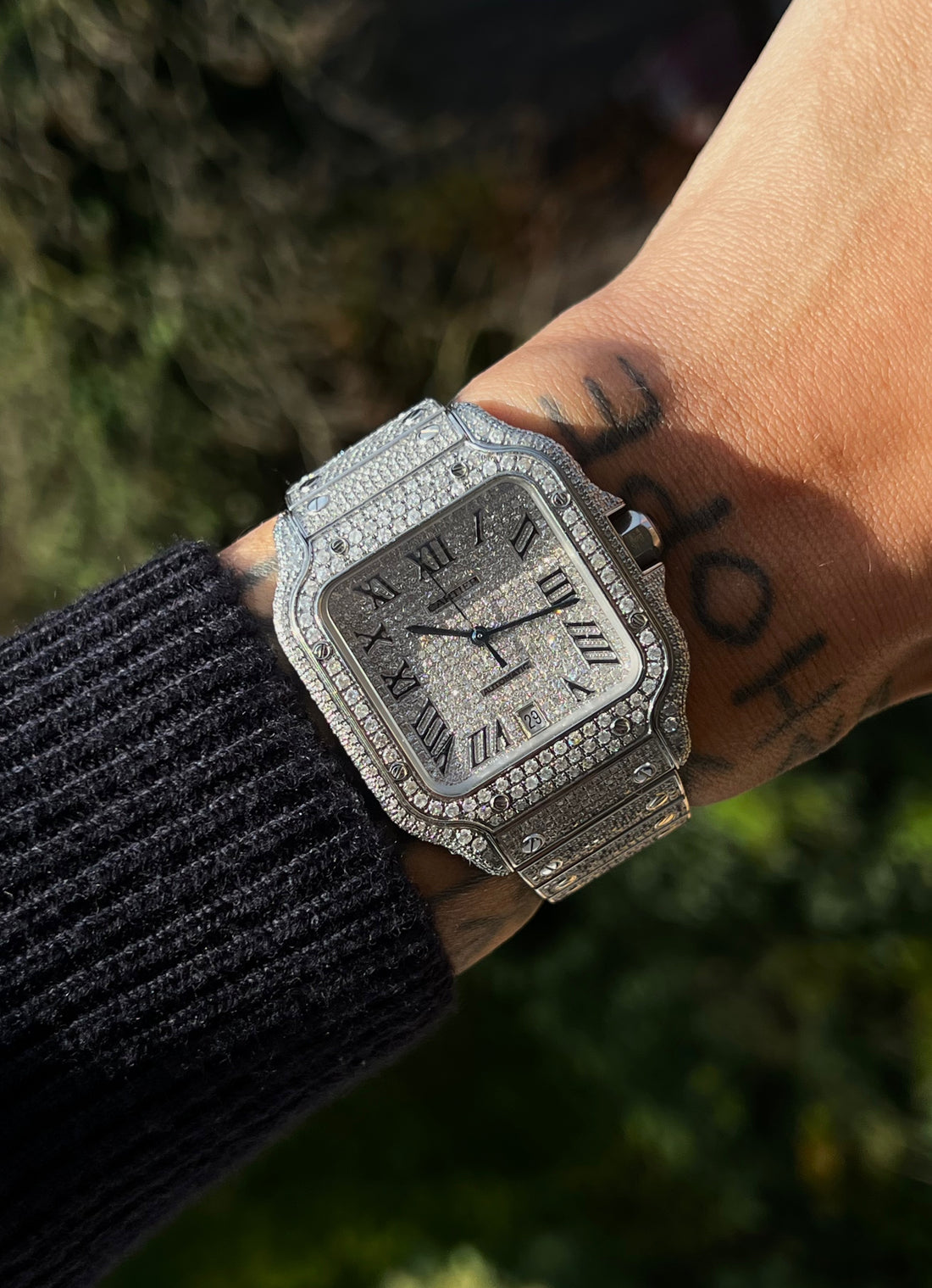 Cartier Santos Large "Roman" ref. WSSA0018