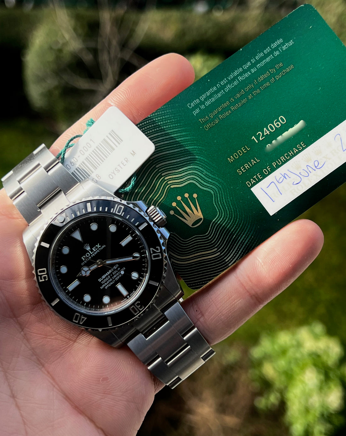 Rolex Submariner Ref. 124060