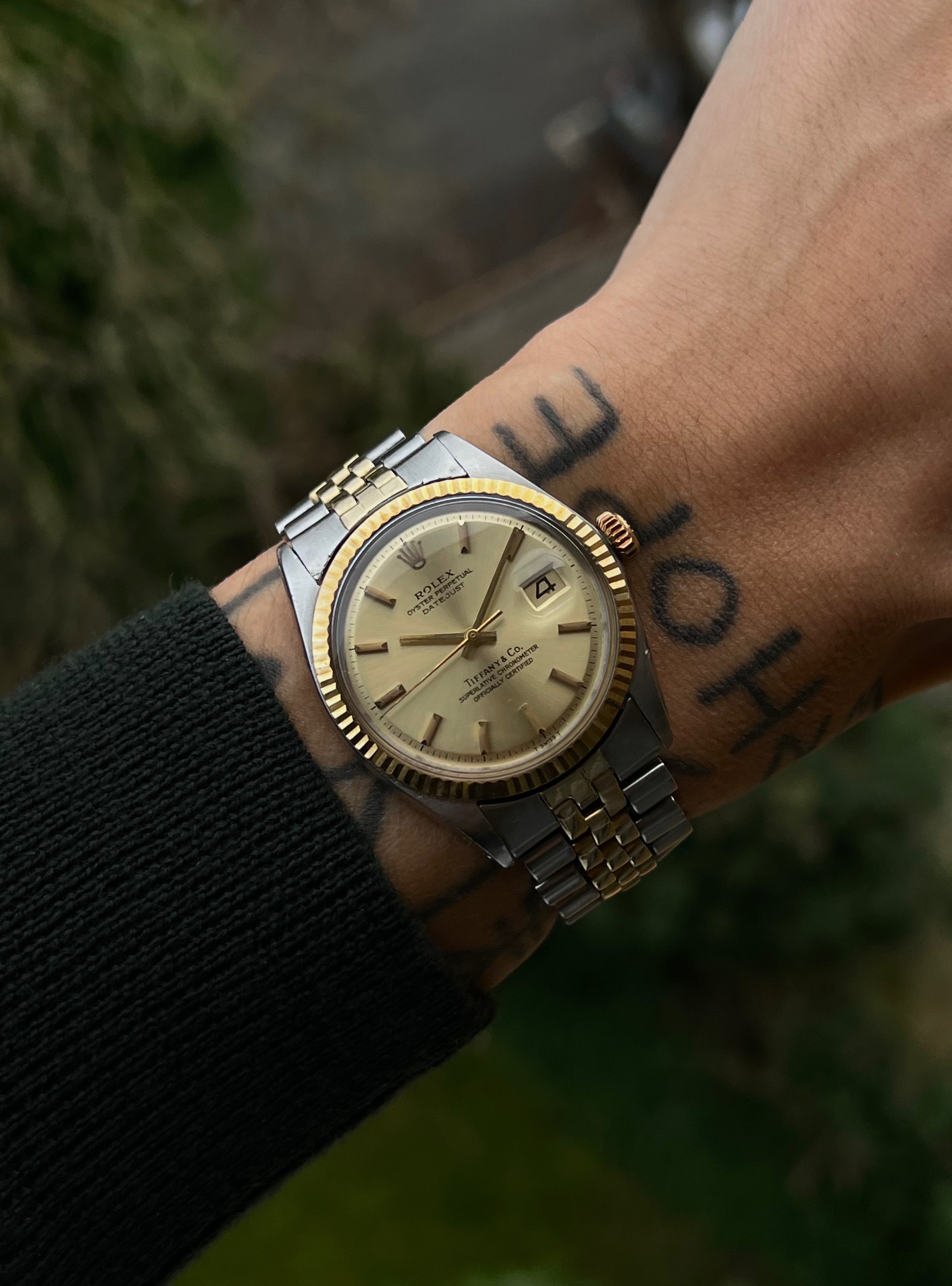 Rolex Datejust “Two-Tone Tiffany & Co.” ref. 1601 – 12tosix