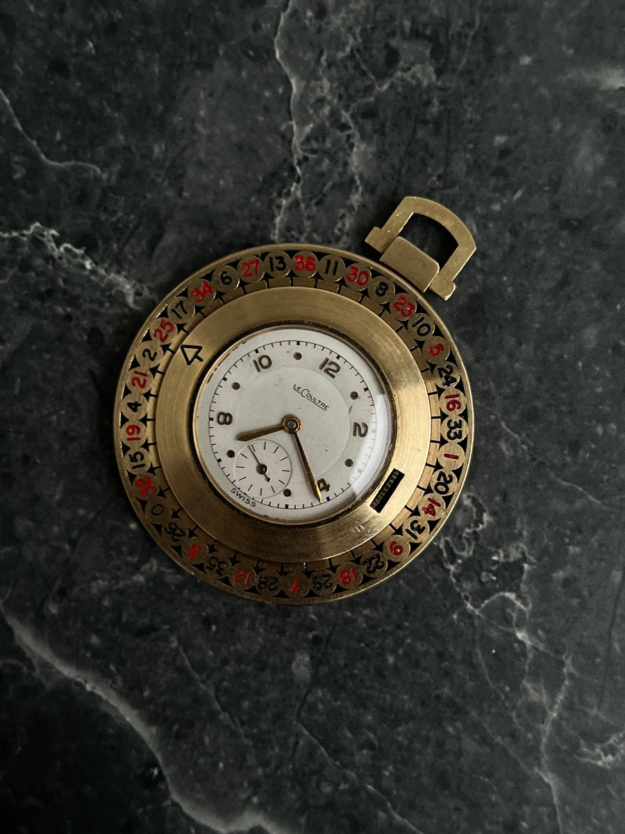 LeCoultre “Roulette Wheel” pocketwatch