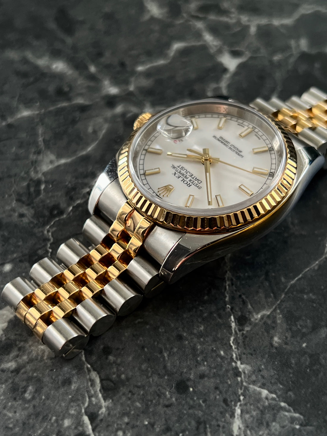 Rolex Datejust "Two-Tone Snow" ref. 116233