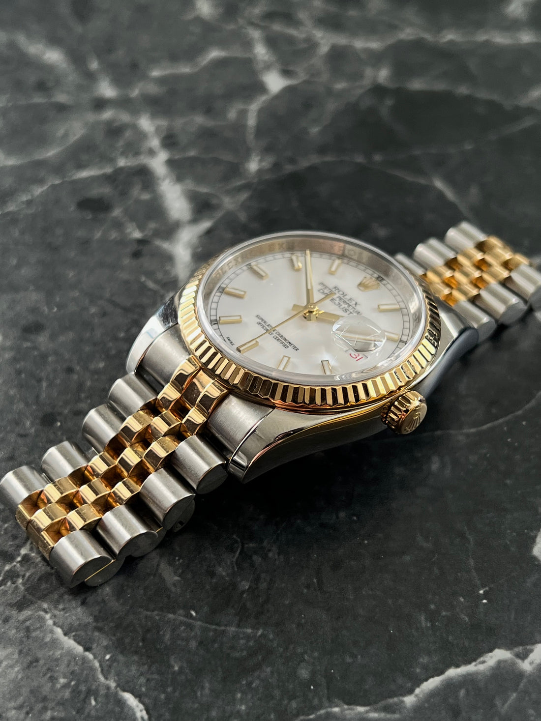 Rolex Datejust "Two-Tone Snow" ref. 116233