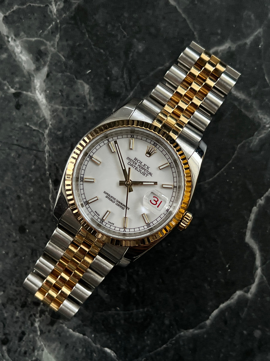 Rolex Datejust "Two-Tone Snow" ref. 116233